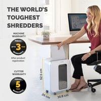 Шредер за унищожаване на документи Fellowes Powershred LX201, Microcut,... - 8