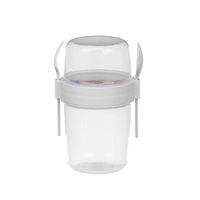 Кутия за храна Leknes, с прибори, 1100 ml, асорти - 2 Кутия за храна Leknes, с прибори, 1100 ml, асорти - 2