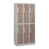 Гардероб RFG, троен, метален, 900 х 450 х 1850 mm,... - 1