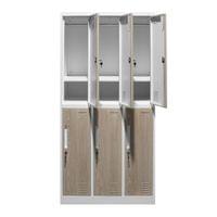 Гардероб RFG, троен, метален, 900 х 450 х 1850 mm,... - 2