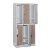 Гардероб RFG, троен, метален, 900 х 450 х 1850 mm,... - 2