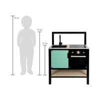 Small Foot Индустриална кухня, детска, за игра, 56 х 30 х 72 cm - 2 Small Foot Индустриална кухня, детска, за игра, 56 х 30 х 72 cm - 2