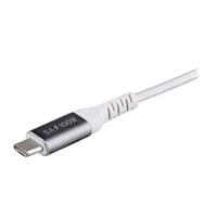 Кабел TNB, USB Type-C към USB Type-C, 2 m, 100 W, бял - 2