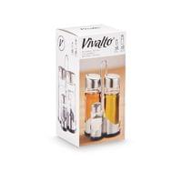 Оливерник Vivalto, стъкло и метал, 4 части - 2