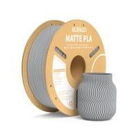 Филамент за 3D принтер Elegoo PLA Matte, 1.75 mm, 1 kg, сив мат - 1