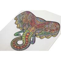 Moxy Пъзел Слон, уникални форми, дървен, 132 части - 4