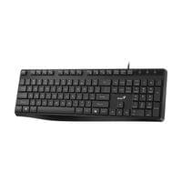 Клавиатура Genius KB-117S, с кабел 1.5 m, USB, черна - 2 Клавиатура Genius KB-117S, с кабел 1.5 m, USB, черна - 2