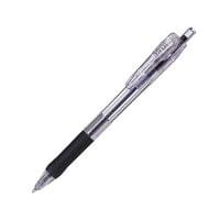 Zebra Химикалка Tapli Clip, 0.5 mm, прозрачна, черна - 1