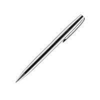 Химикалка Empire Atomik, метална, 1.0 mm, в кутия, сребриста - 2