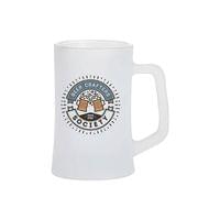 BESTSUB Халба за бира, стъклена, матова, 360 ml - 3