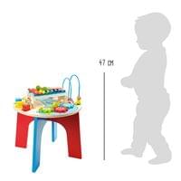 Small Foot Маса 2 в 1, музикална и за трениране на моторните умения - 3