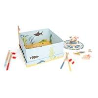 Small Foot Игра Риболов - Приятели, дървена, 30 х 30 х 15 cm - 1