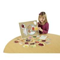 Learning Resources Магнити, здравословна храна, 36 части - 2