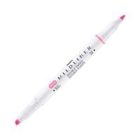 Zebra Текст маркер Mildliner Fluorescent, двоен, розов - 1
