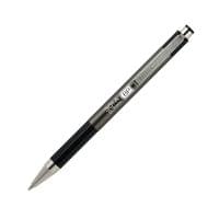 Zebra Химикалка F-301A, алуминиева, 0.7 mm, сива - 1