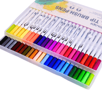 Foska Маркер-четка Brush Pen, 48 цвята - 2