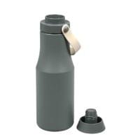 Бутилка Vintage, двустенна, инокс, 470 ml, сива - 2 Бутилка Vintage, двустенна, инокс, 470 ml, сива - 2