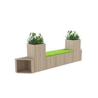 Композиция RFG PDM-K6, 2800 х 400 х 799 mm, ПДЧ 18 mm - 1