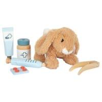 Small Foot Ветеринарна чанта, с медицинско оборудване и зайче - 2