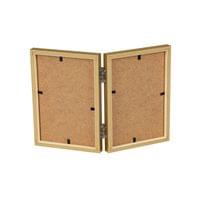 Goldbuch Рамка за снимка, двойна, дървена, 10 х 15 cm, златиста - 2