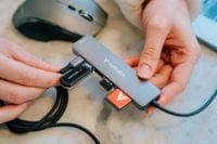 USB Хъб Verbatim Essentials, 7 порта, USB Type-C - 2 USB Хъб Verbatim Essentials, 7 порта, USB Type-C - 2