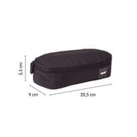 Milan Несесер Shadow, овален, черен - 2