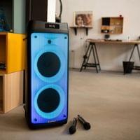 Тонколона Blaupunkt PB08DB, FM радио, USB/SD/AUX, 700 W, с 2 бежични... - 2