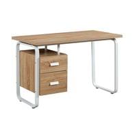 Офис бюро RFG Shape O, 120 х 60 х 76 cm, меламин дъб, бял... - 1 Офис бюро RFG Shape O, 120 х 60 х 76 cm, меламин дъб, бял... - 1