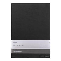 Hugo Boss Тефтер Essential Storyline, бели листове, B5, черен - 2