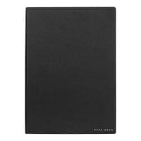 Hugo Boss Тефтер Essential Storyline, бели листове, B5, черен - 2