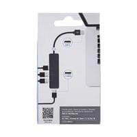 USB Хъб TNB First, 4 порта, USB 2.0, черен - 4