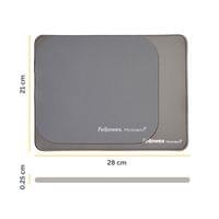 Пад за мишка Fellowes Breyta, XL, 28 x 21 cm, сив - 2 Пад за мишка Fellowes Breyta, XL, 28 x 21 cm, сив - 2