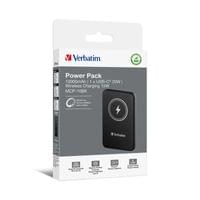 Външна батерия Verbatim Charge &amp;#039;n&amp;#039; Go, магнитна, 10000 mAh, USB Type-C,... - 2