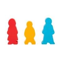 Small Foot Влакче с релси, дървено 45 х 60 х 9.5 cm, 40 части - 3