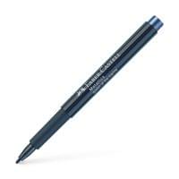 Faber-Castell Маркер, объл, 1.5 mm, металик, морскосин - 1