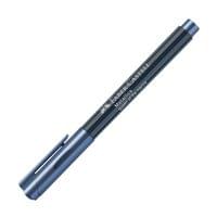 Faber-Castell Маркер, объл, 1.5 mm, металик, морскосин - 2