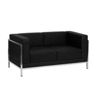 Диван RFG Neo, двуместен, екокожа, метална основа, 1450 х... - 1