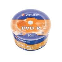 DVD-R Verbatim, 4.7 GB, 16x, AZO покритие, 50 броя, фолирани - 1