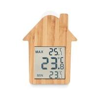 More Than Gifts Метеостанция Hiso, дървена - 3