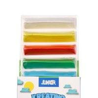 Пластилин Junior Kreatino Pyramid, 200 g, 8 цвята - 2 Пластилин Junior Kreatino Pyramid, 200 g, 8 цвята - 2