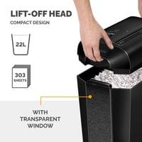 Шредер за унищожаване на документи Fellowes Powershred LX65, P-4,... - 5 Шредер за унищожаване на документи Fellowes Powershred LX65, P-4,... - 5