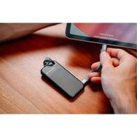 Външен SSD твърд диск Verbatim Pocket, 1 TB, джобен, USB 3.2, черно-син - 3