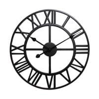 Splendid Стенен часовник Solar 2, диаметър 60 cm, черен - 1