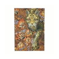 Paperblanks Тефтер Lynx Rising, Midi, мека корица, широки... - 2