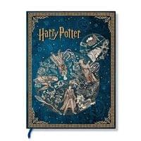 Paperblanks Тефтер Legends of Hogwarts, Ultra, твърда... - 1