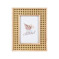 Splendid Рамка за снимка Мalaka, ратан, 21 х 26 cm - 2