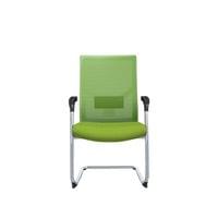 Посетителски стол RFG Snow M, дамаска и меш, до 120 kg, зелена седалка,... - 3