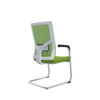 Посетителски стол RFG Snow M, дамаска и меш, до 120 kg, зелена седалка,... - 5
