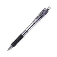 Zebra Химикалка Tapli Clip, 0.7 mm, прозрачна, черна - 1