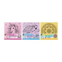 Moxy Платно за оцветяване по номера, 25 х 25 cm, асорти,... - 1